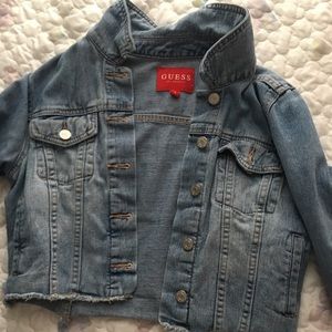 Crop jean  jacket